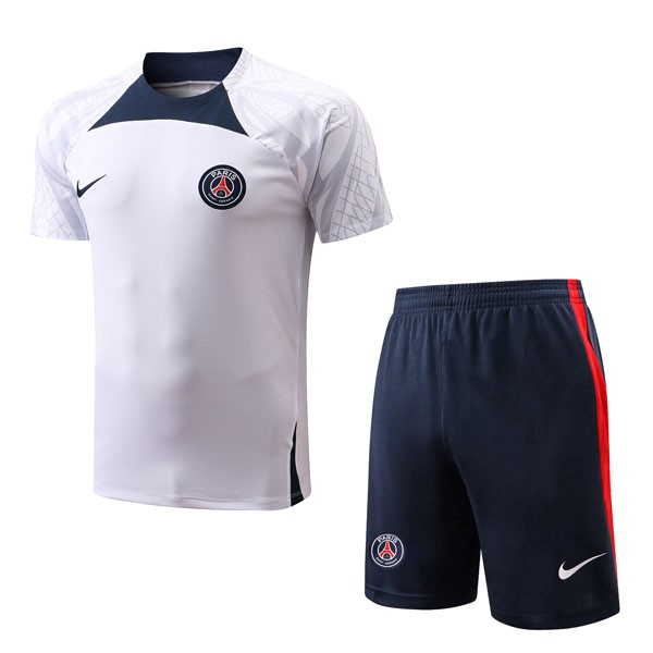 Camiseta Entrenamiento PSG Conjunto Completo 2022/23 Blanco